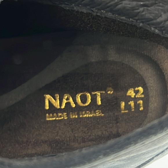 Naot Nefasi Boot Navy Velvet Nubuck Men’s Size US 9 - Picture 8 of 16